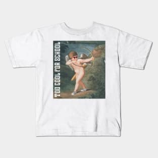 Angel Retro Art Kids T-Shirt